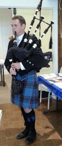 Stephen Thomford bagpiper Reunion 2017